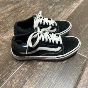 Vans Old Skool Black Shoes with Comfort Sole 7.5